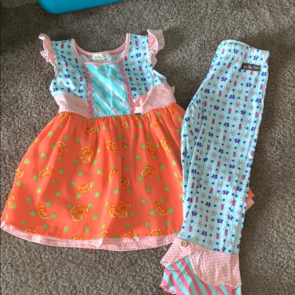 Matilda Jane 2 piece top and bottom